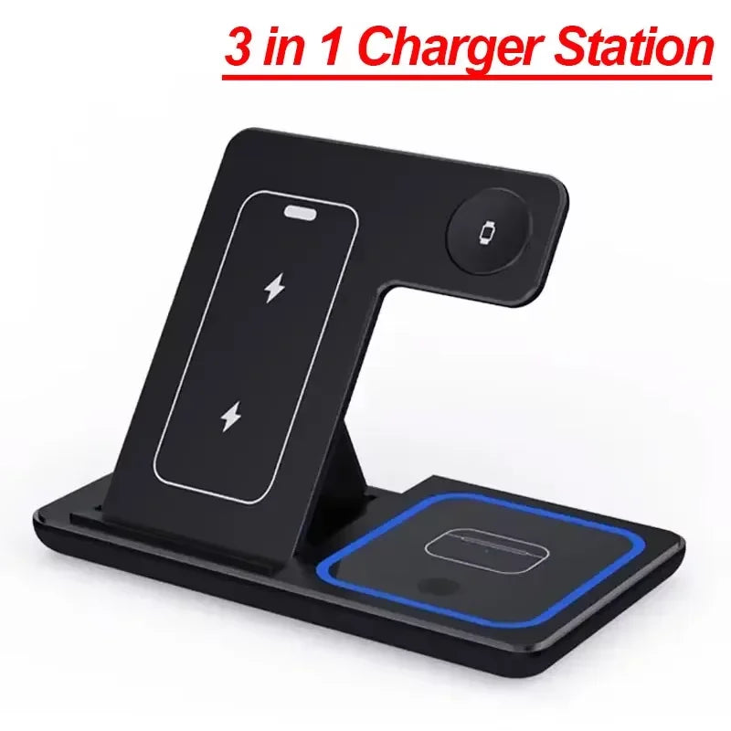 3-in-1 Wireless Charging Station